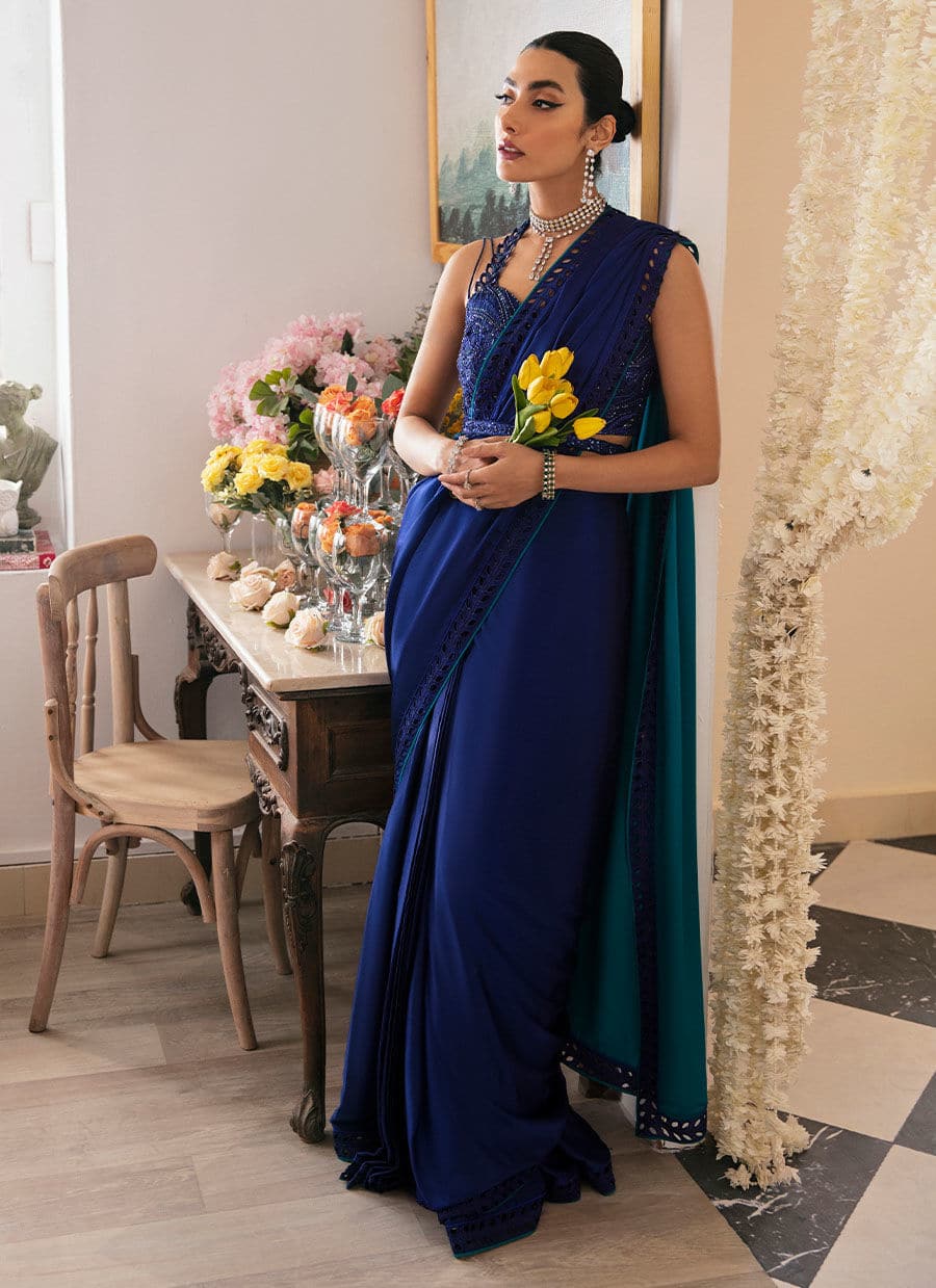 Farah Talib Aziz | Mayna Festive Luxe | ALMA OMBRE - Rang-e-Khaas