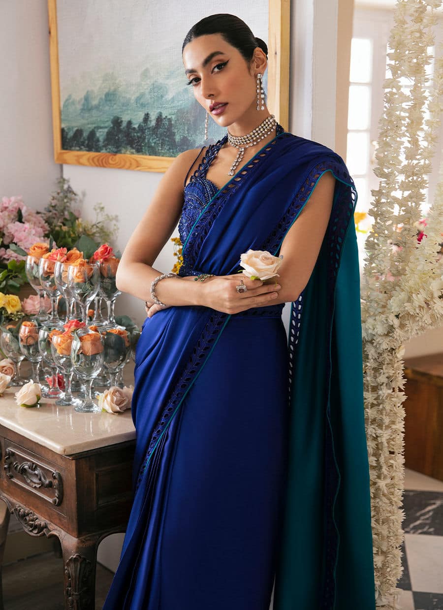 Farah Talib Aziz | Mayna Festive Luxe | ALMA OMBRE - Rang-e-Khaas