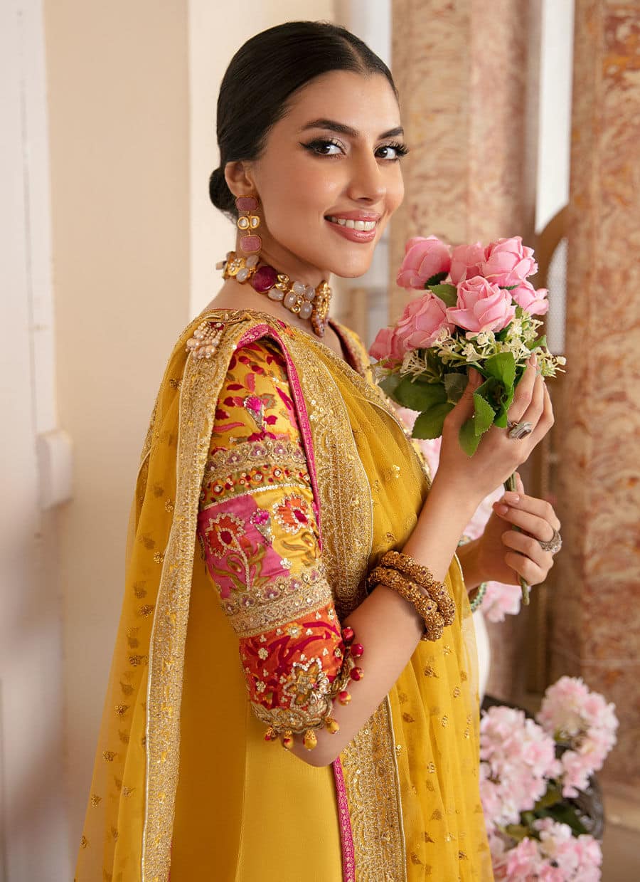 Farah Talib Aziz | Mayna Festive Luxe | AQIQ KIWI - Rang-e-Khaas