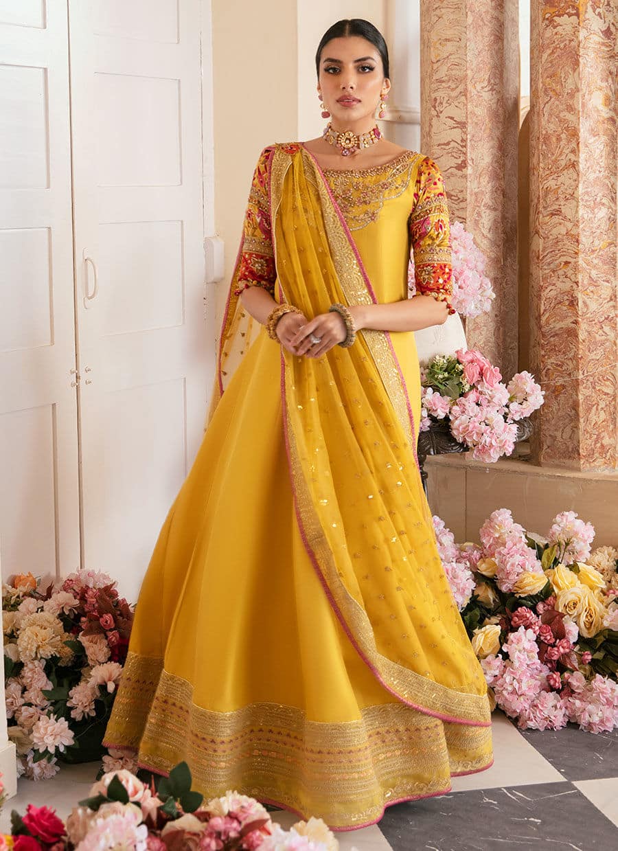 Farah Talib Aziz | Mayna Festive Luxe | AQIQ KIWI - Rang-e-Khaas