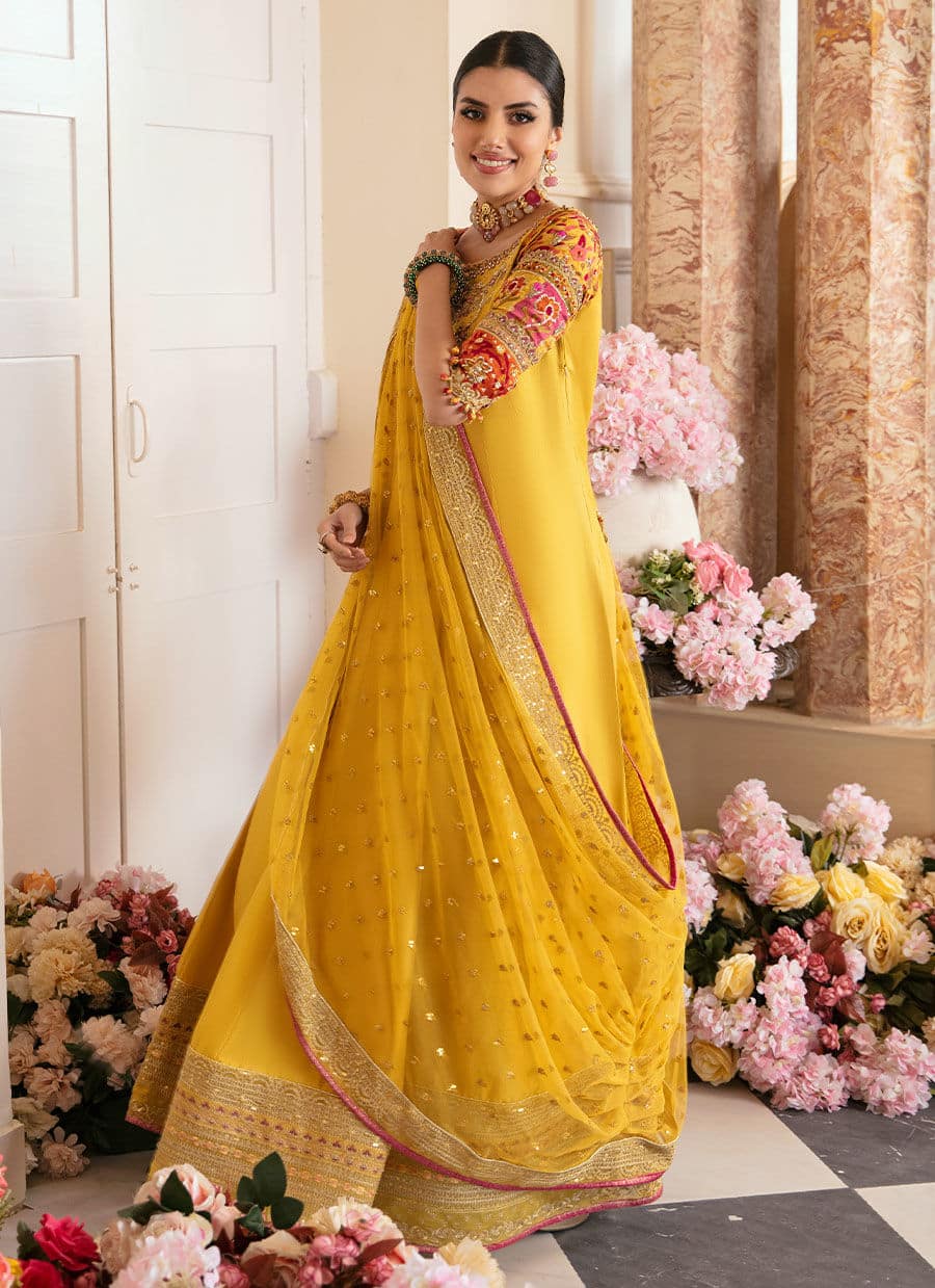 Farah Talib Aziz | Mayna Festive Luxe | AQIQ KIWI - Rang-e-Khaas