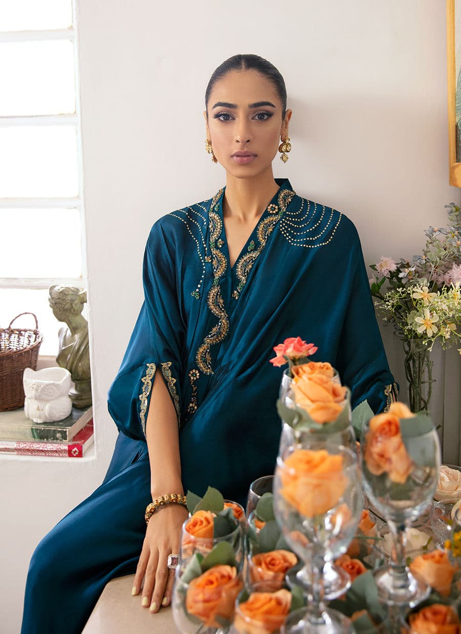 Farah Talib Aziz | Mayna Festive Luxe | Nami - Rang-e-Khaas