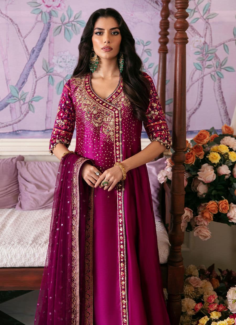Farah Talib Aziz | Mayna Festive Luxe | Narina - Rang-e-Khaas