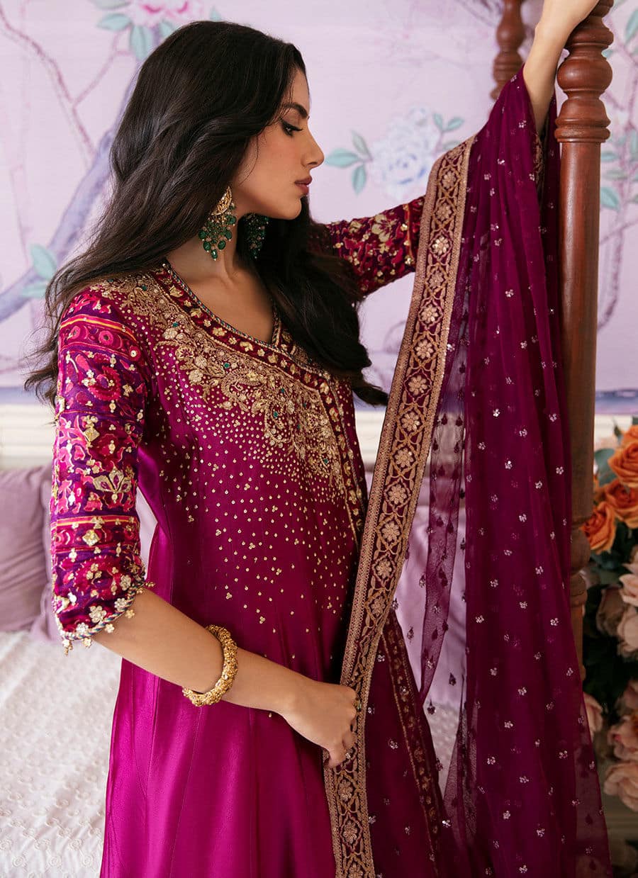 Farah Talib Aziz | Mayna Festive Luxe | Narina - Rang-e-Khaas