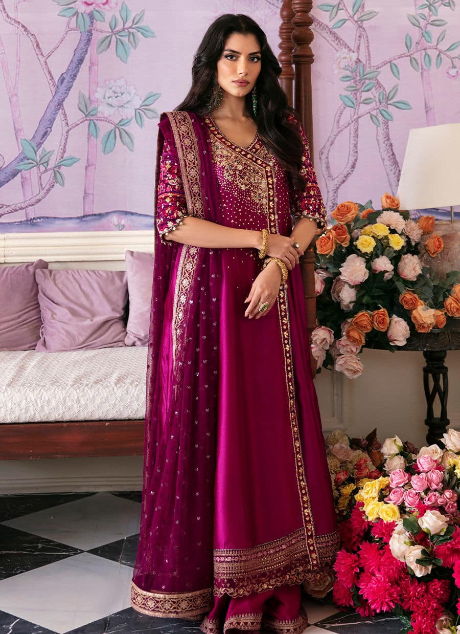 Farah Talib Aziz | Mayna Festive Luxe | Narina - Rang-e-Khaas