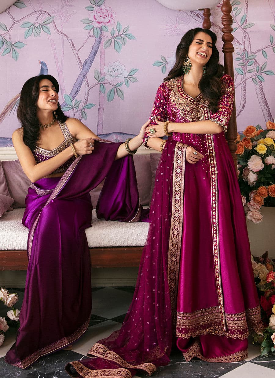 Farah Talib Aziz | Mayna Festive Luxe | Narina - Rang-e-Khaas