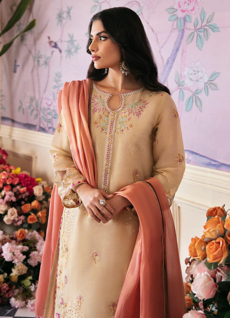 Farah Talib Aziz | Mayna Festive Luxe | NAROOD GOLD - Rang-e-Khaas