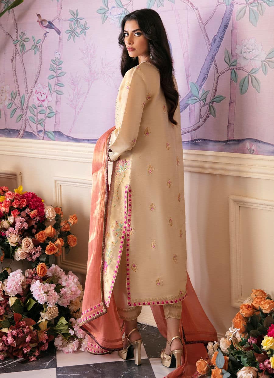 Farah Talib Aziz | Mayna Festive Luxe | NAROOD GOLD - Rang-e-Khaas
