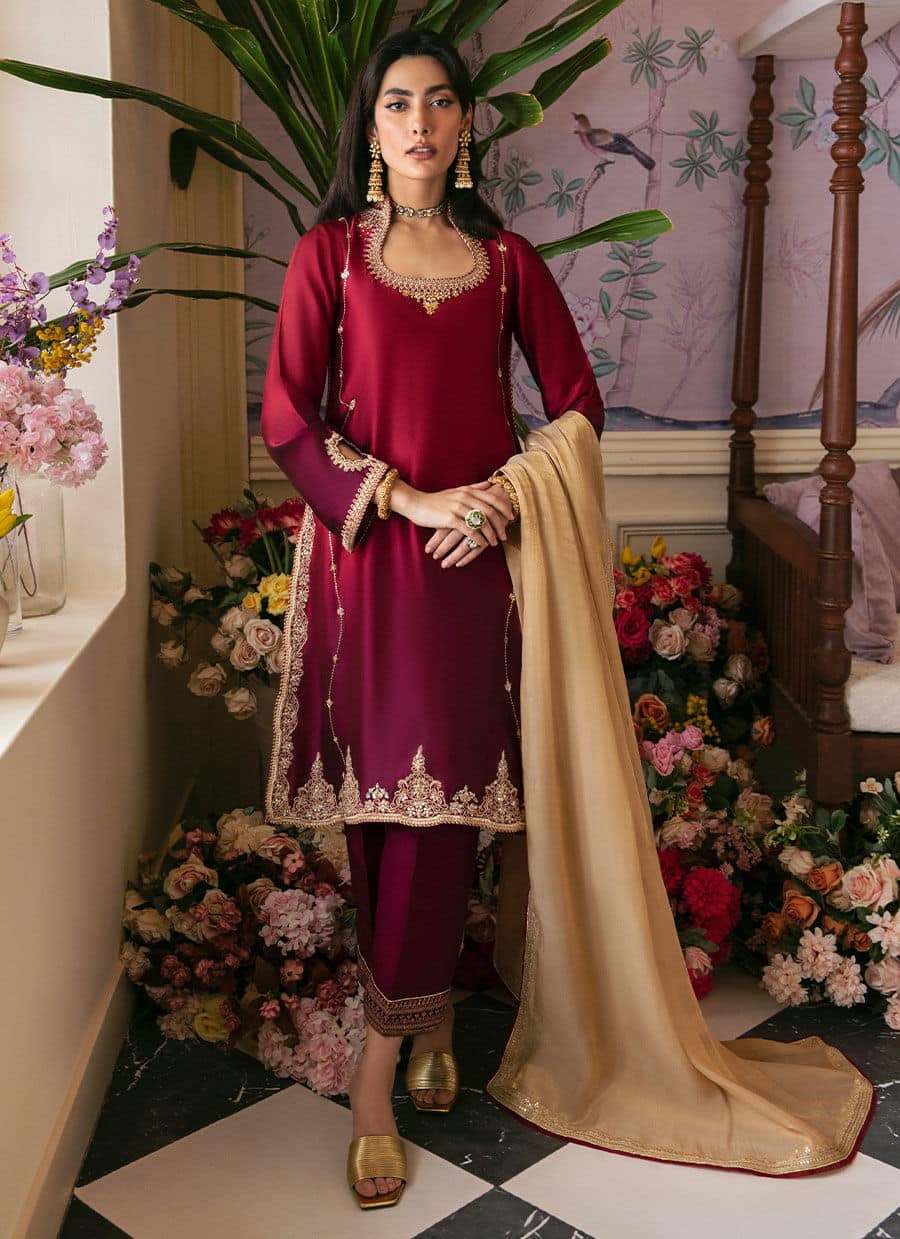 Farah Talib Aziz | Mayna Festive Luxe | ZIVA - Rang-e-Khaas