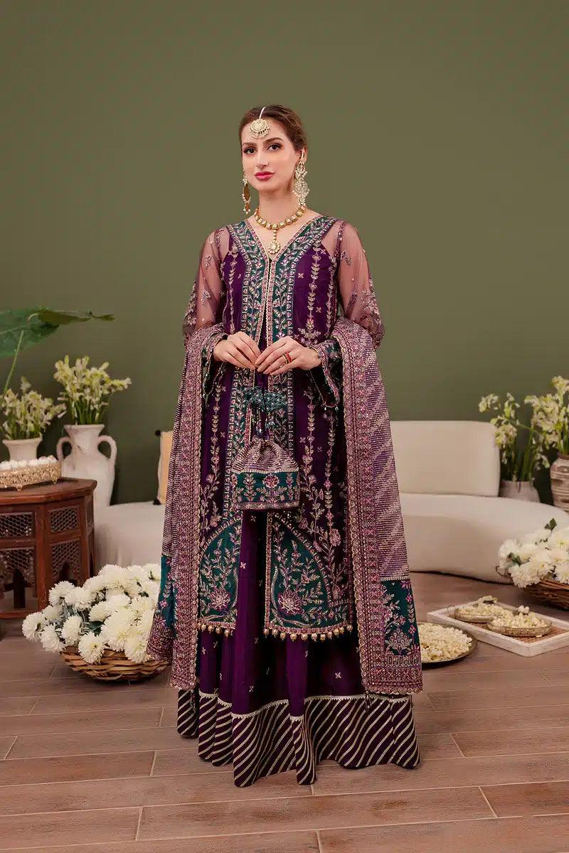 Farasha | Tabeer Wedding Formals 23 | Iris - Rang-e-Khaas