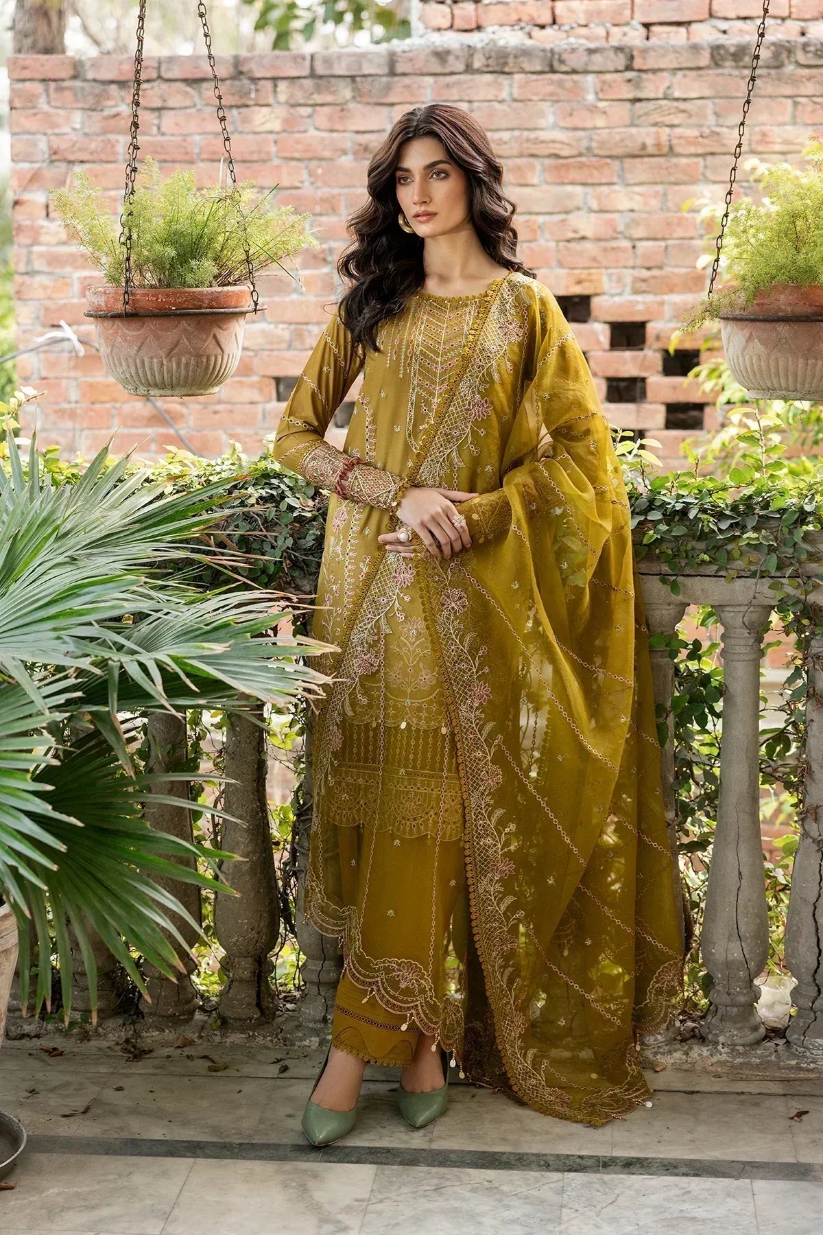 Farasha | Bahaar Embroidered Lawn | Summer Bloom - Rang-e-Khaas
