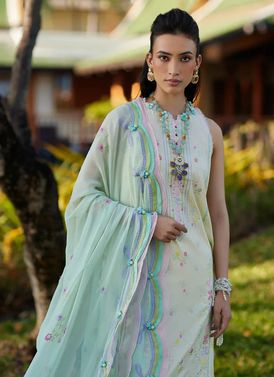 Farah Talib Aziz | Suay Lawn 24 | VAIA YELLOW - Rang-e-Khaas