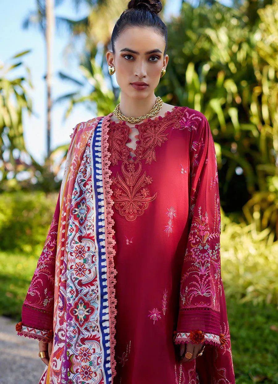 Farah Talib Aziz | Suay Lawn 24 | ENZO RED - Rang-e-Khaas