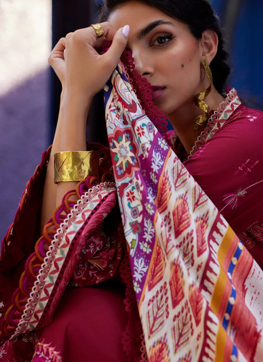 Farah Talib Aziz | Suay Lawn 24 | ENZO RED - Rang-e-Khaas
