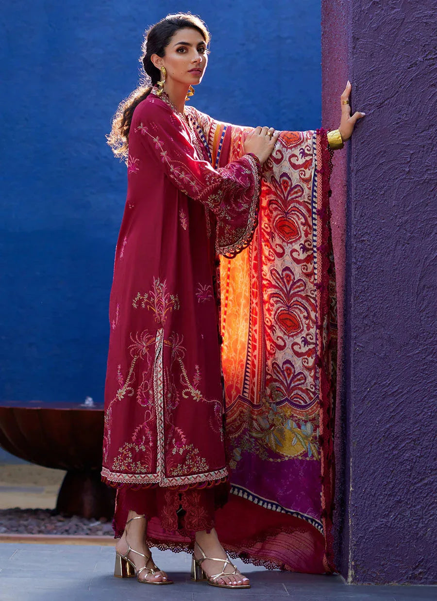 Farah Talib Aziz | Suay Lawn 24 | ENZO RED - Rang-e-Khaas