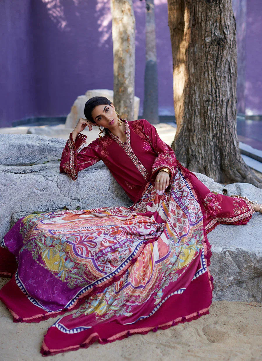 Farah Talib Aziz | Suay Lawn 24 | ENZO RED - Rang-e-Khaas