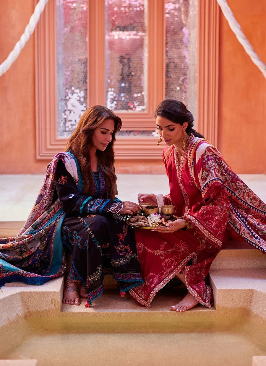 Farah Talib Aziz | Suay Lawn 24 | ENZO RED - Rang-e-Khaas