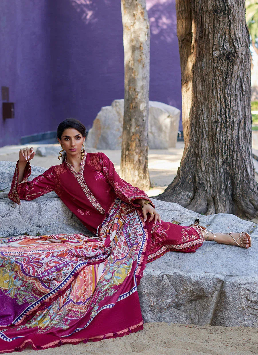 Farah Talib Aziz | Suay Lawn 24 | ENZO RED - Rang-e-Khaas