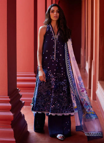 Farah Talib Aziz | Suay Lawn 24 | IZEA BLUE - Rang-e-Khaas