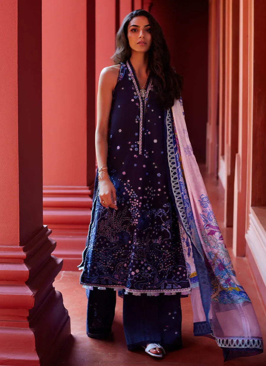 Farah Talib Aziz | Suay Lawn 24 | IZEA BLUE - Rang-e-Khaas