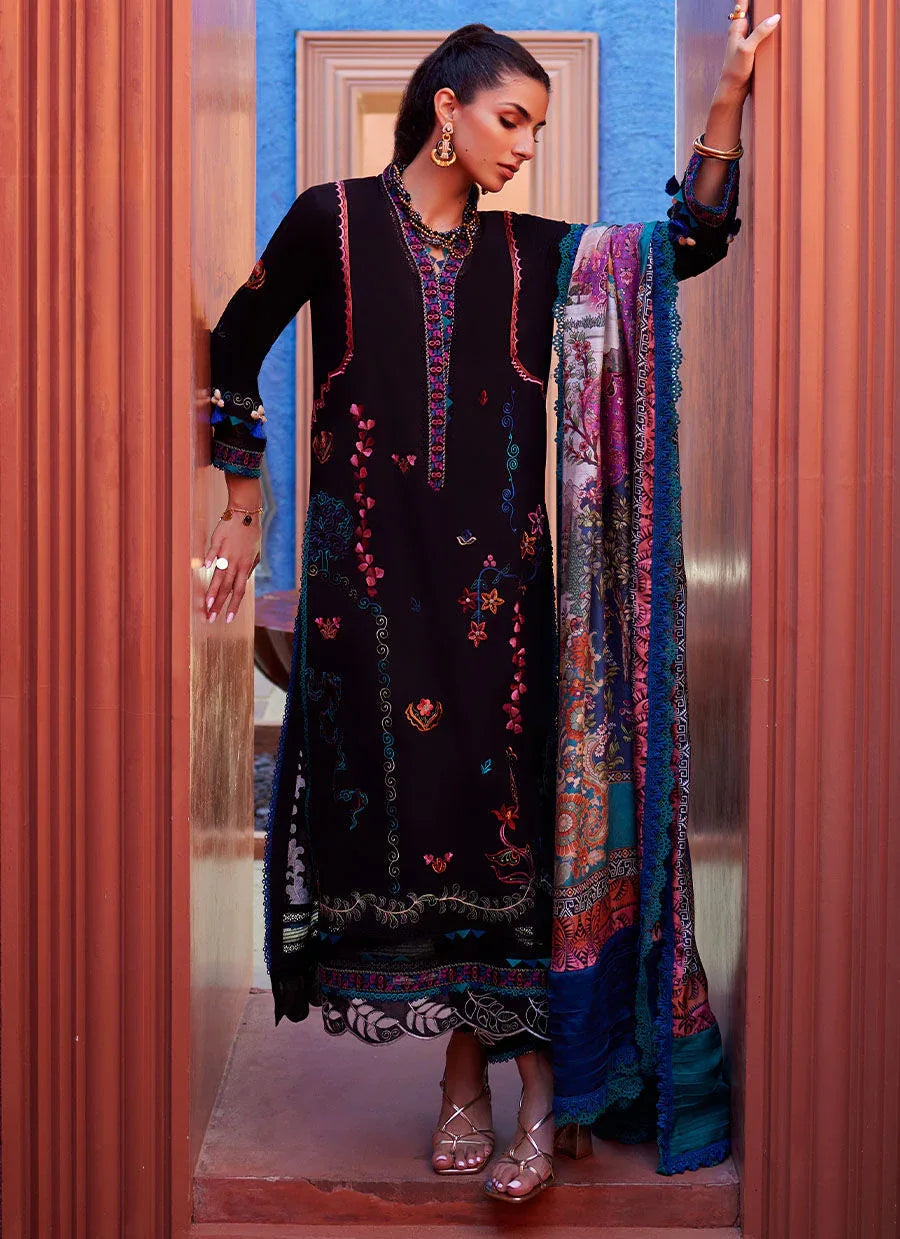 Farah Talib Aziz | Suay Lawn 24 | ILARIA BLACK - Rang-e-Khaas