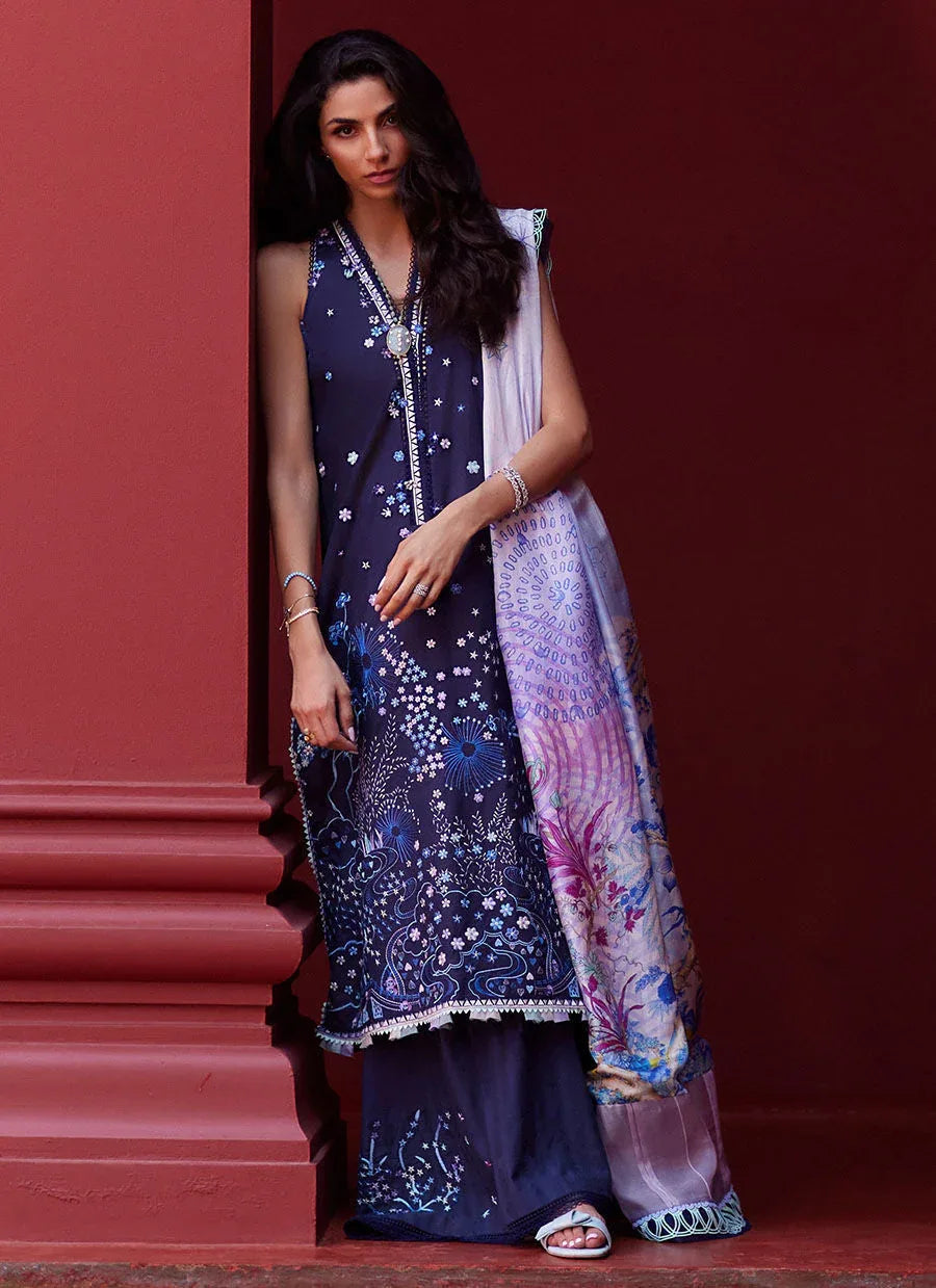 Farah Talib Aziz | Suay Lawn 24 | IZEA BLUE - Rang-e-Khaas