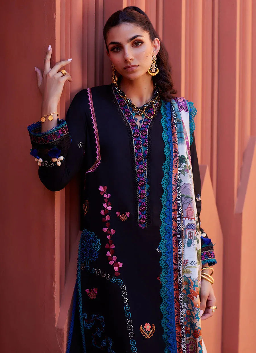 Farah Talib Aziz | Suay Lawn 24 | ILARIA BLACK - Rang-e-Khaas