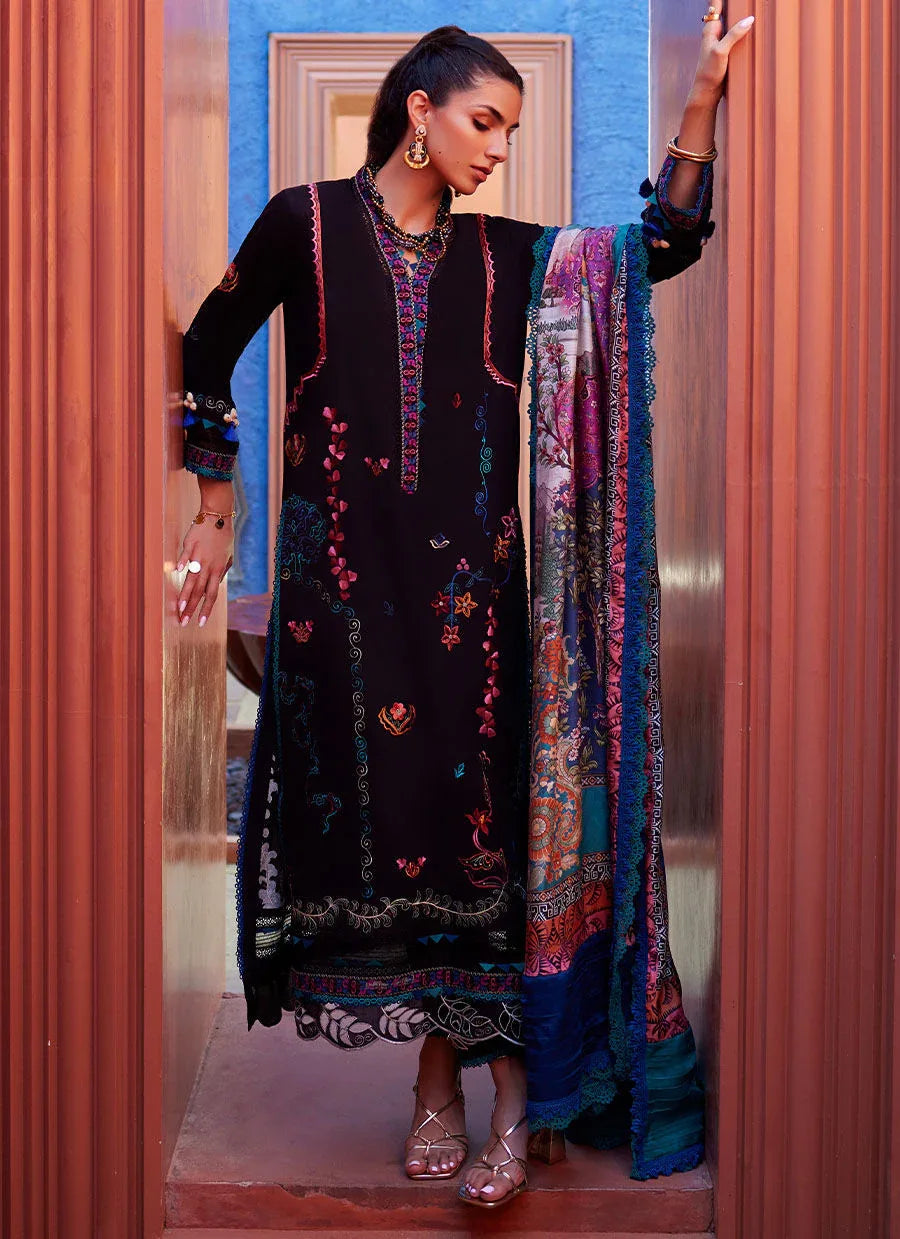 Farah Talib Aziz | Suay Lawn 24 | ILARIA BLACK - Rang-e-Khaas