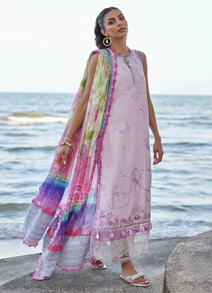 Farah Talib Aziz | Suay Lawn 24 | IZUMI PINK - Rang-e-Khaas