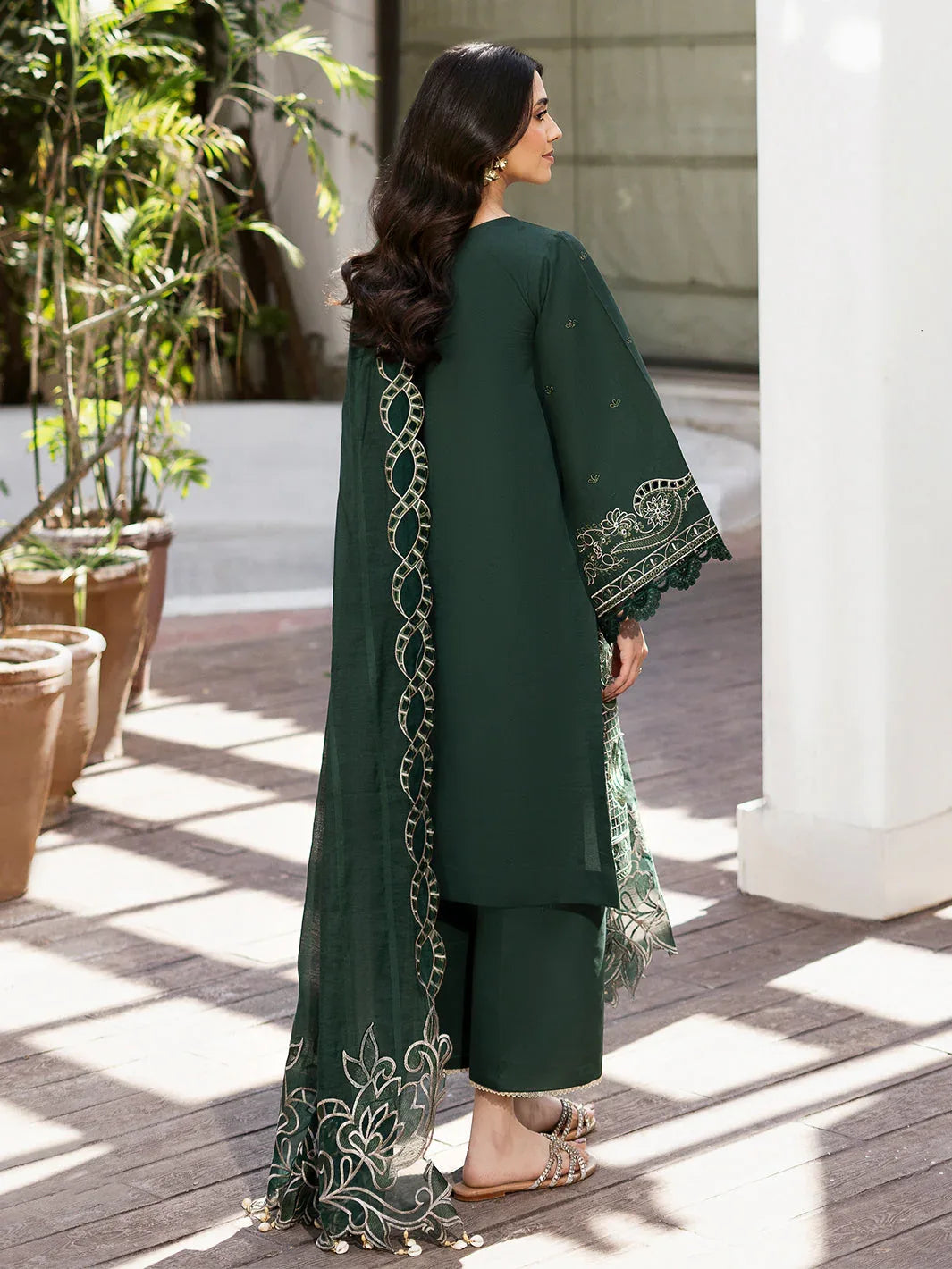 Izel | Mahveen Festive Lawn 25 | FATIN - Rang-e-Khaas