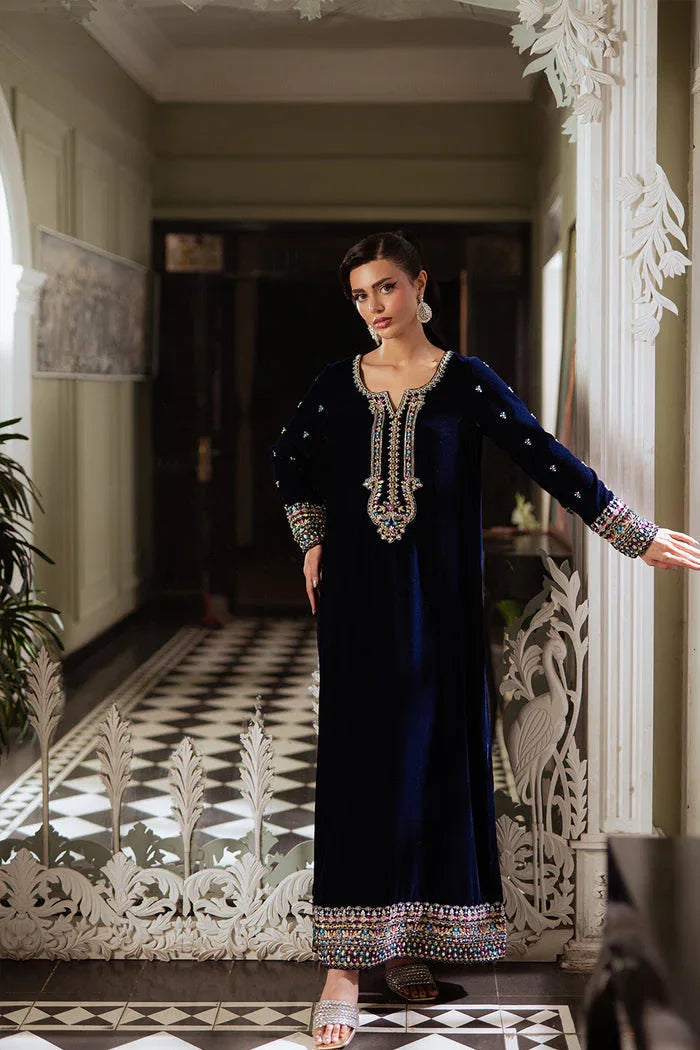Saira Rizwan | Velvet Pret 25 | ZEHRA-SRVP25-01 - Rang-e-Khaas