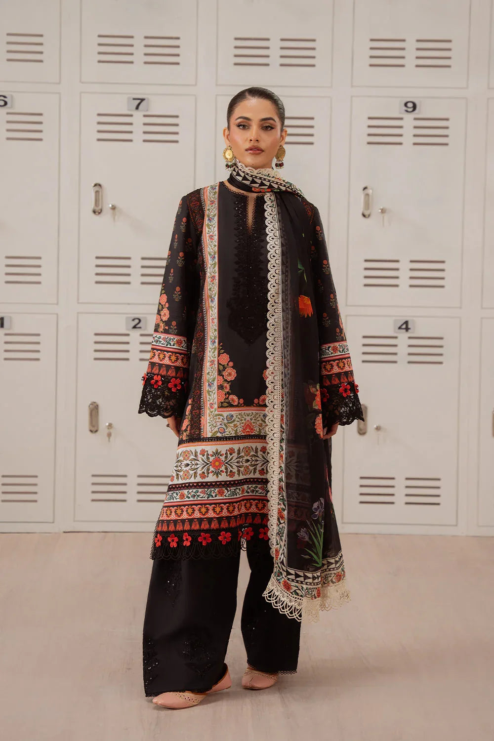 Saira Rizwan | Laanem Summer Lawn 25 | ZUMRA-A-SRL25-07 - Rang-e-Khaas