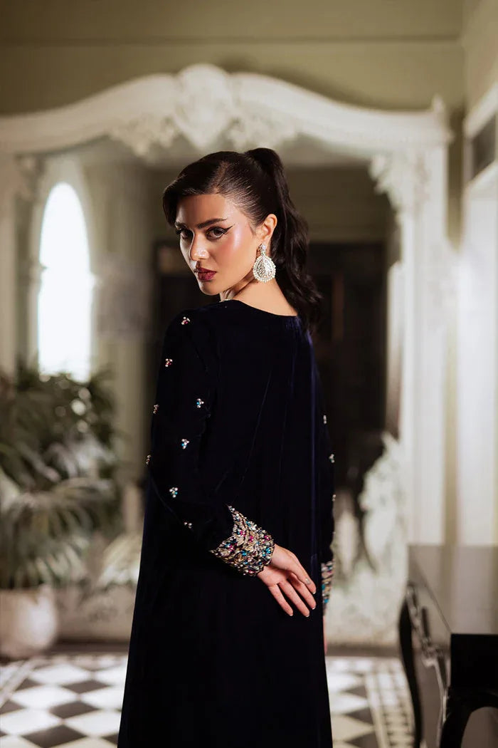 Saira Rizwan | Velvet Pret 25 | ZEHRA-SRVP25-01 - Rang-e-Khaas