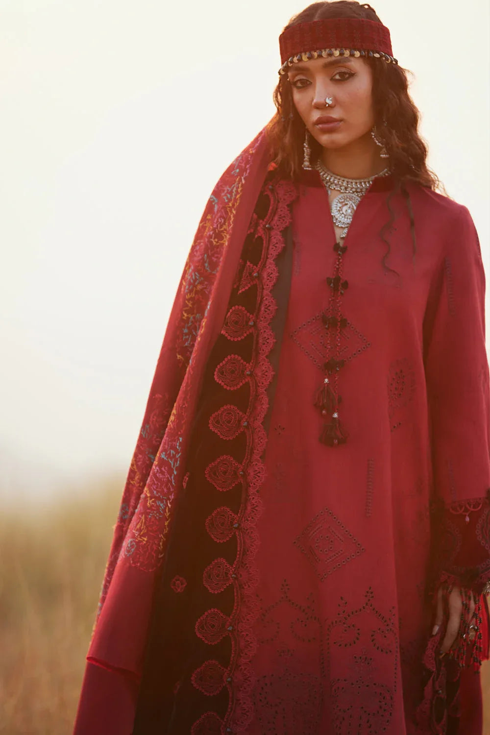 Saira Rizwan | Winter Khaddar 25 | NAZNEEN-SRW25-04 - Rang-e-Khaas