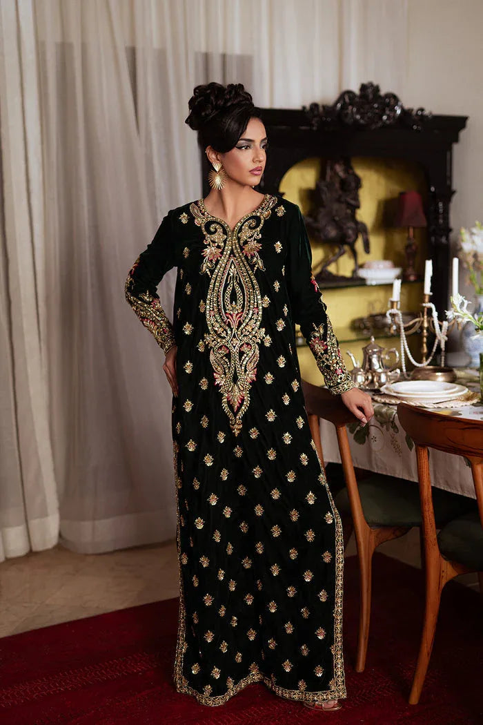 Saira Rizwan | Velvet Pret 25 | EMERA-SRVP25-10 - Rang-e-Khaas