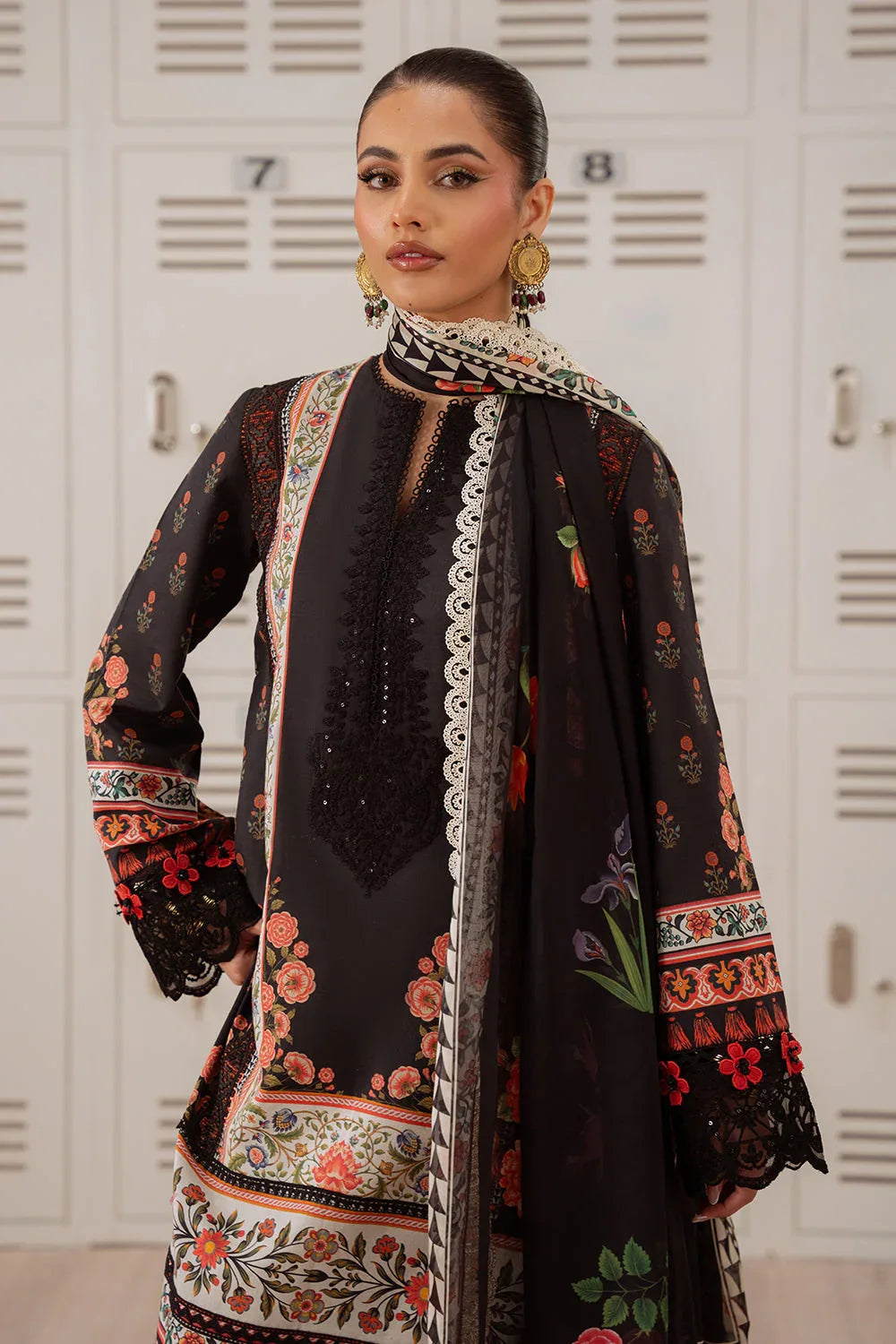 Saira Rizwan | Laanem Summer Lawn 25 | ZUMRA-A-SRL25-07 - Rang-e-Khaas