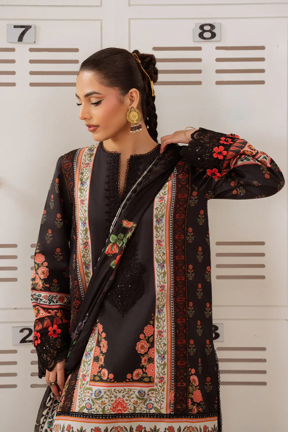 Saira Rizwan | Laanem Summer Lawn 25 | ZUMRA-A-SRL25-07 - Rang-e-Khaas