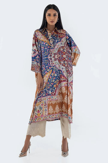 Sana Safinaz | Silk Tunics | FW24STP801 - Rang-e-Khaas