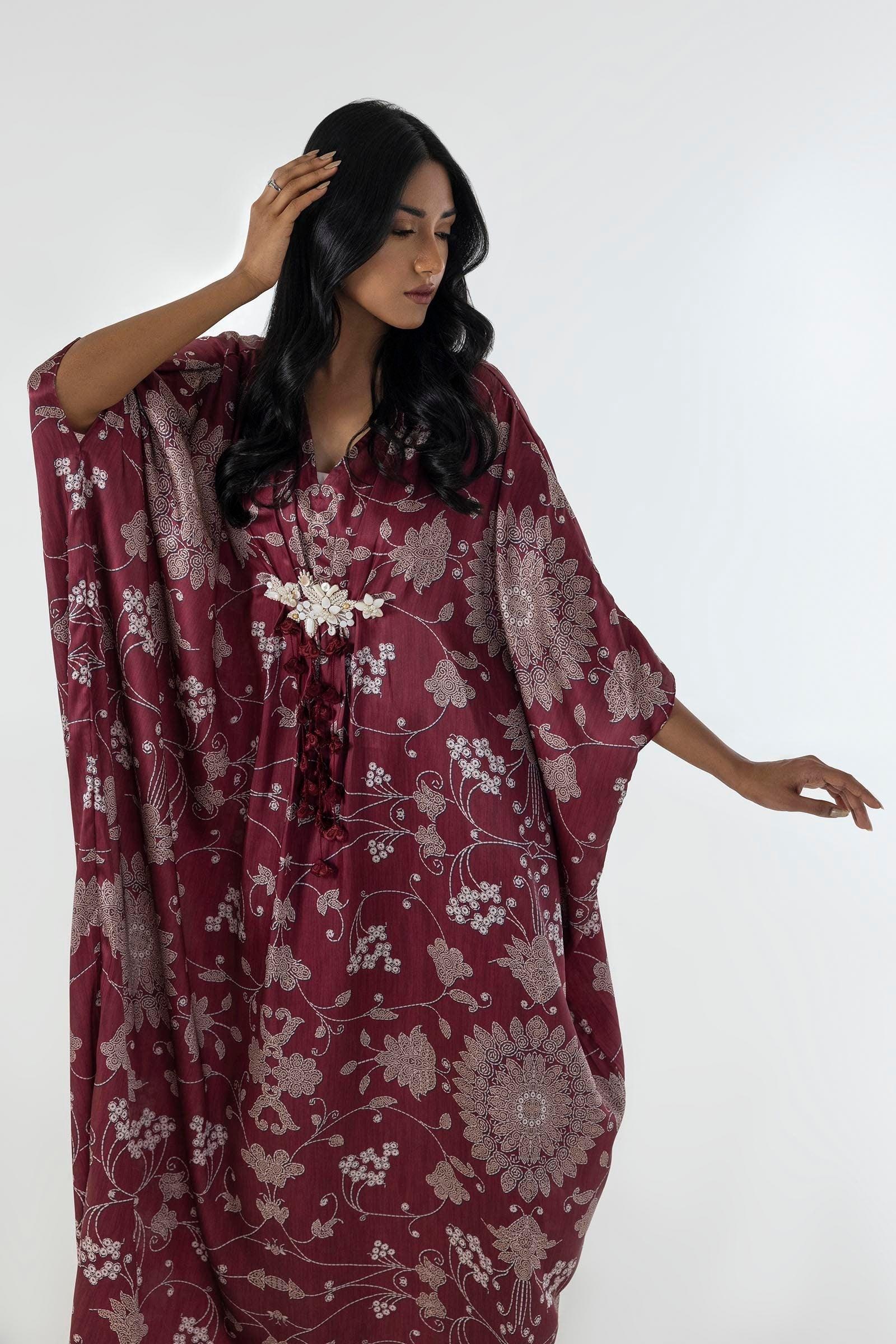 Sana Safinaz | Silk Tunics | FW24STP802 - Rang-e-Khaas