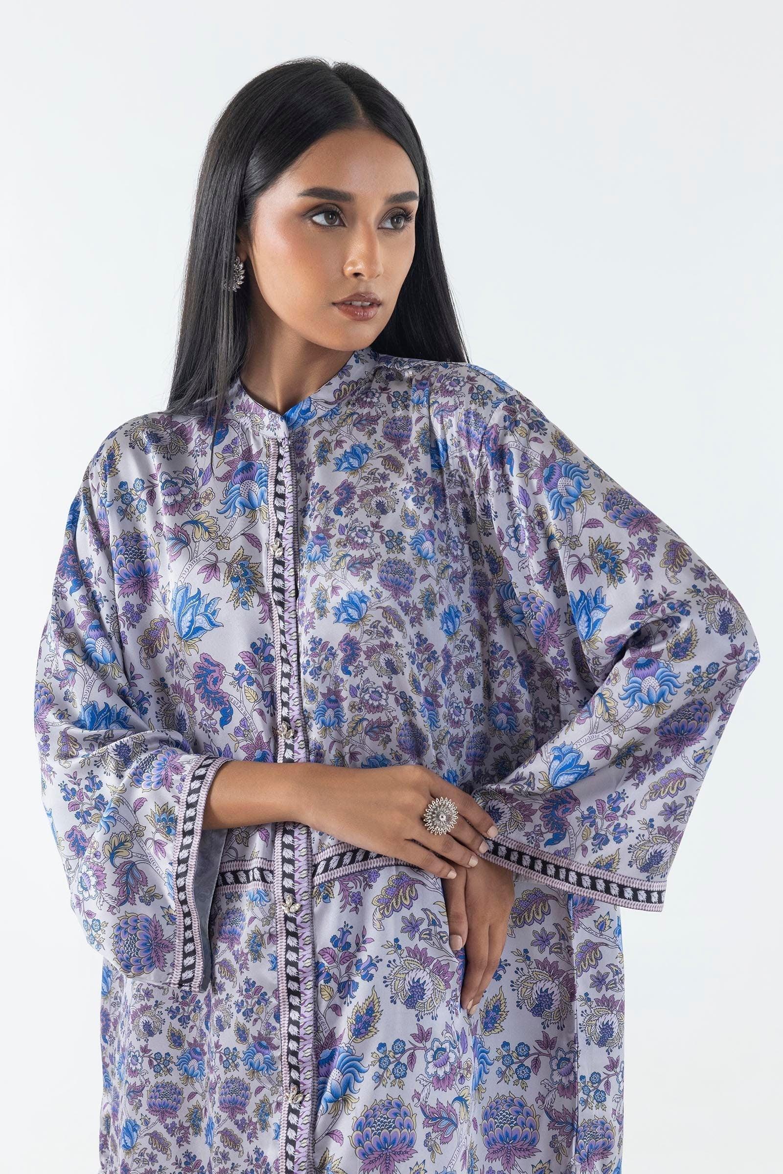 Sana Safinaz | Silk Tunics | FW24STP808P2T - Rang-e-Khaas