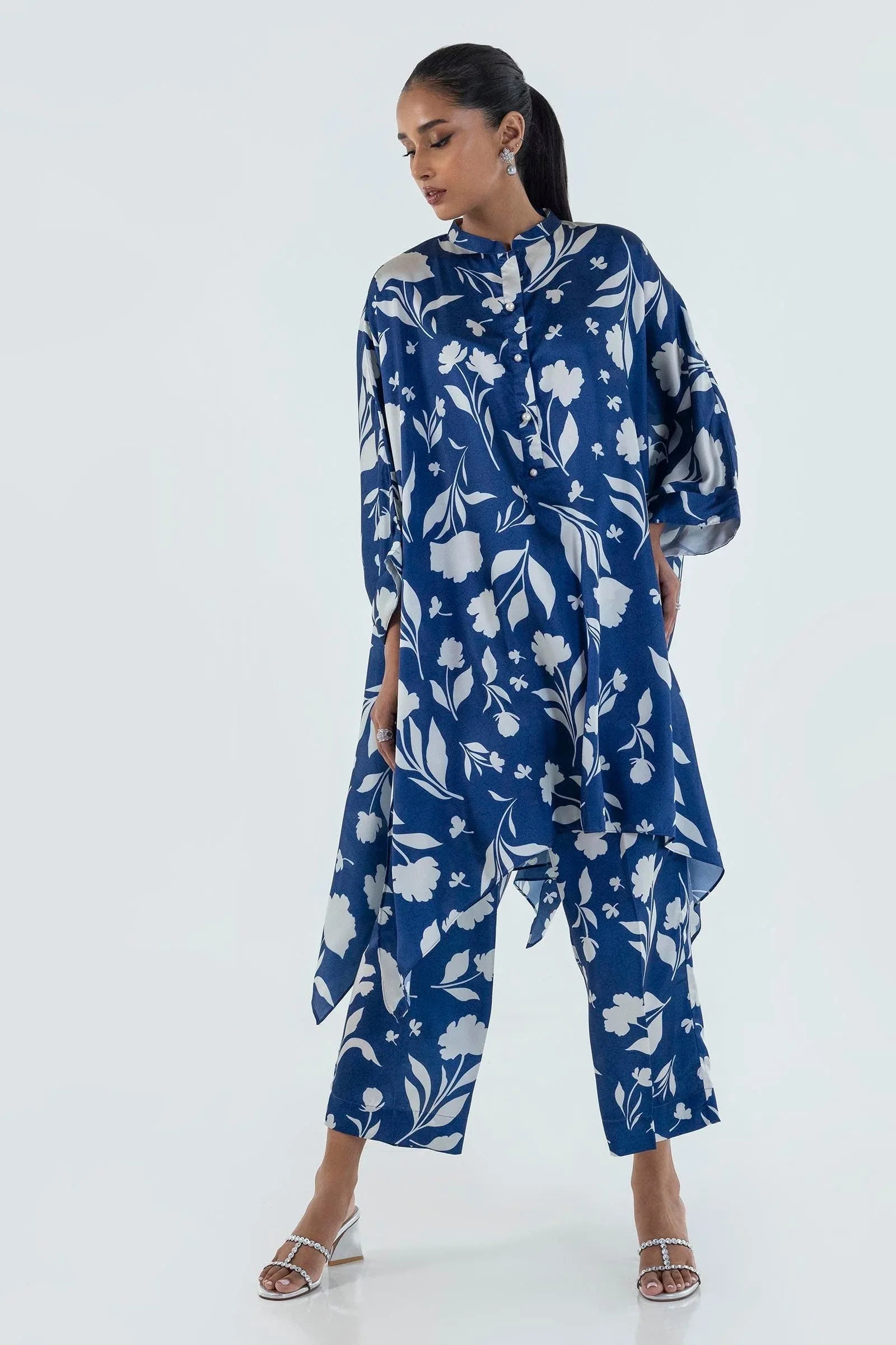 Sana Safinaz | Silk Tunics | FW24STP819P2T - Rang-e-Khaas