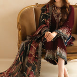 JAZMIN__Embroidered Velvet Formal VF-2038