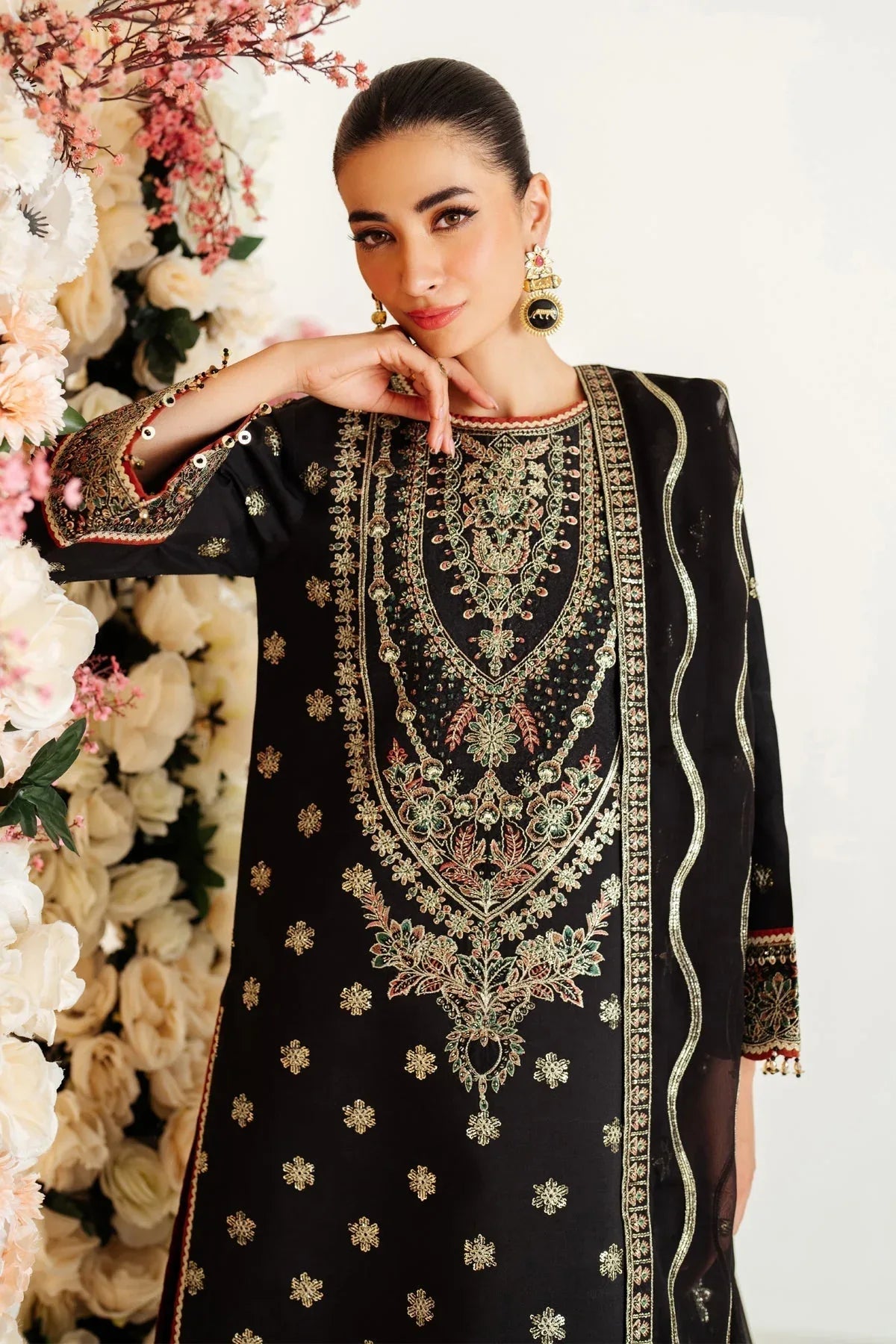 Alizeh | Luxury Raw Silk | AF-RS-07-GALE - Rang-e-Khaas
