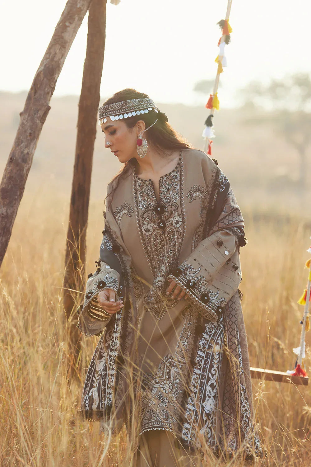 Saira Rizwan | Winter Khaddar 25 | RUKH-SRW25-02 - Rang-e-Khaas