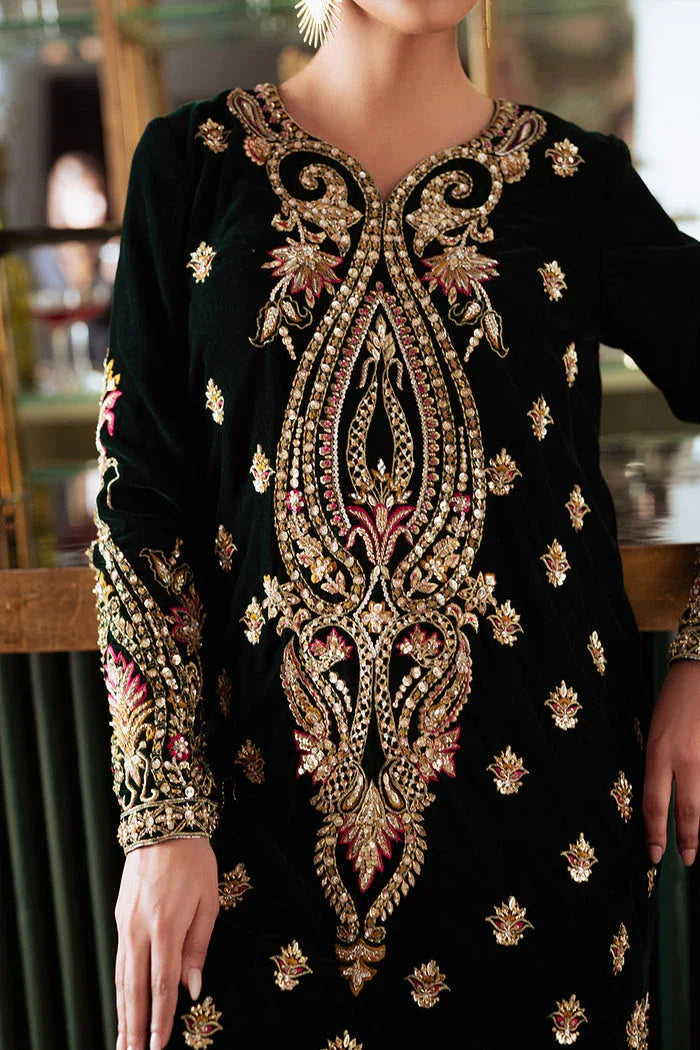 Saira Rizwan | Velvet Pret 25 | EMERA-SRVP25-10 - Rang-e-Khaas