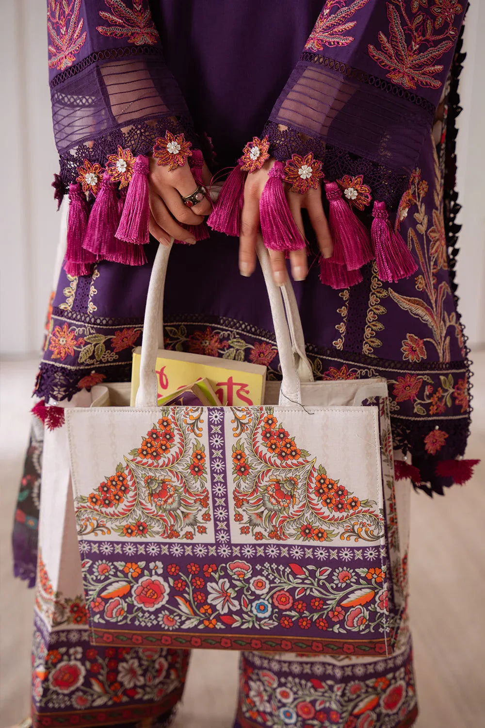 Saira Rizwan | Laanem Summer Lawn 25 | ELIF-B-SRL25-05 - Rang-e-Khaas