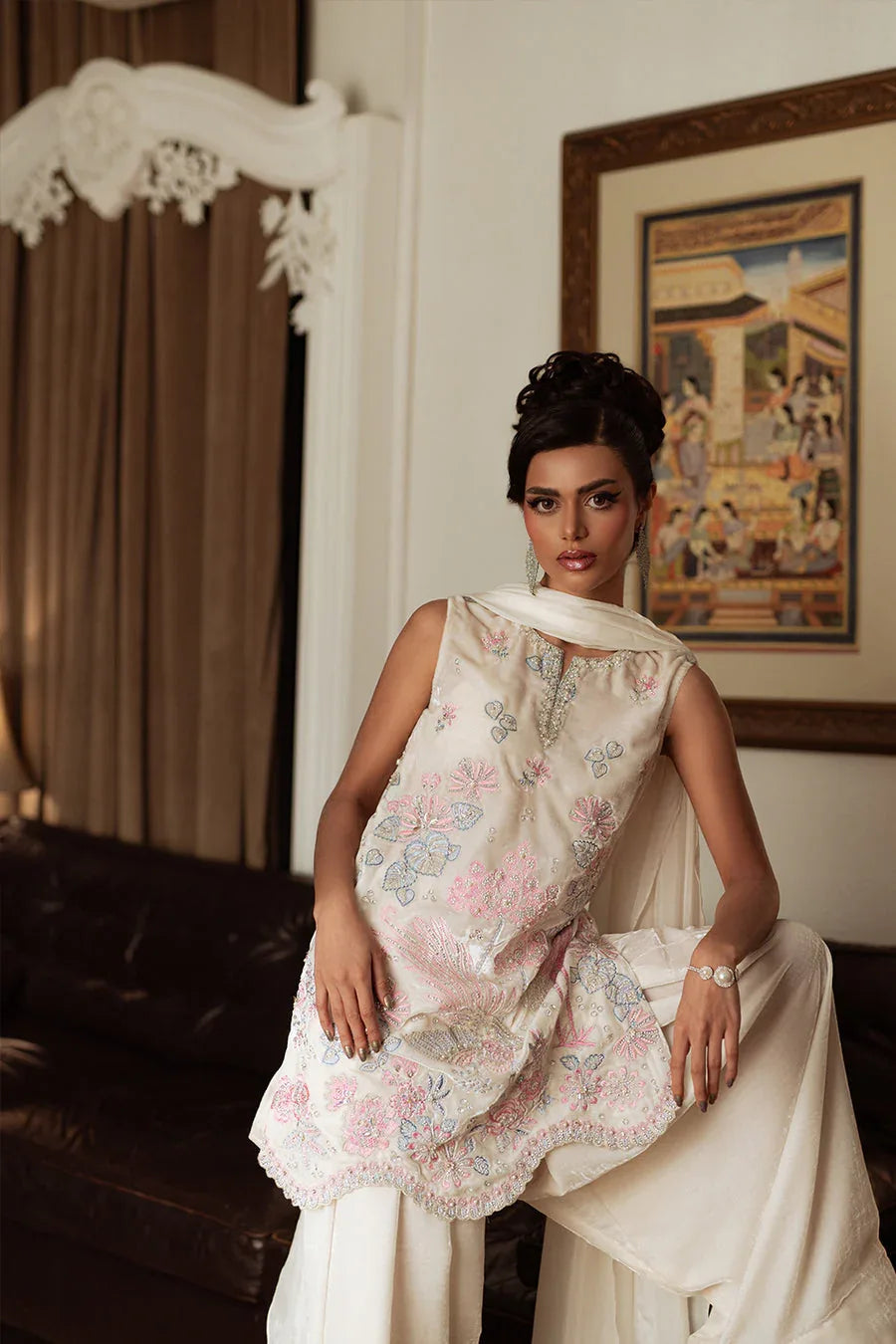 Saira Rizwan | Velvet Pret 25 | NARGIS-SRVP25-07 - Rang-e-Khaas