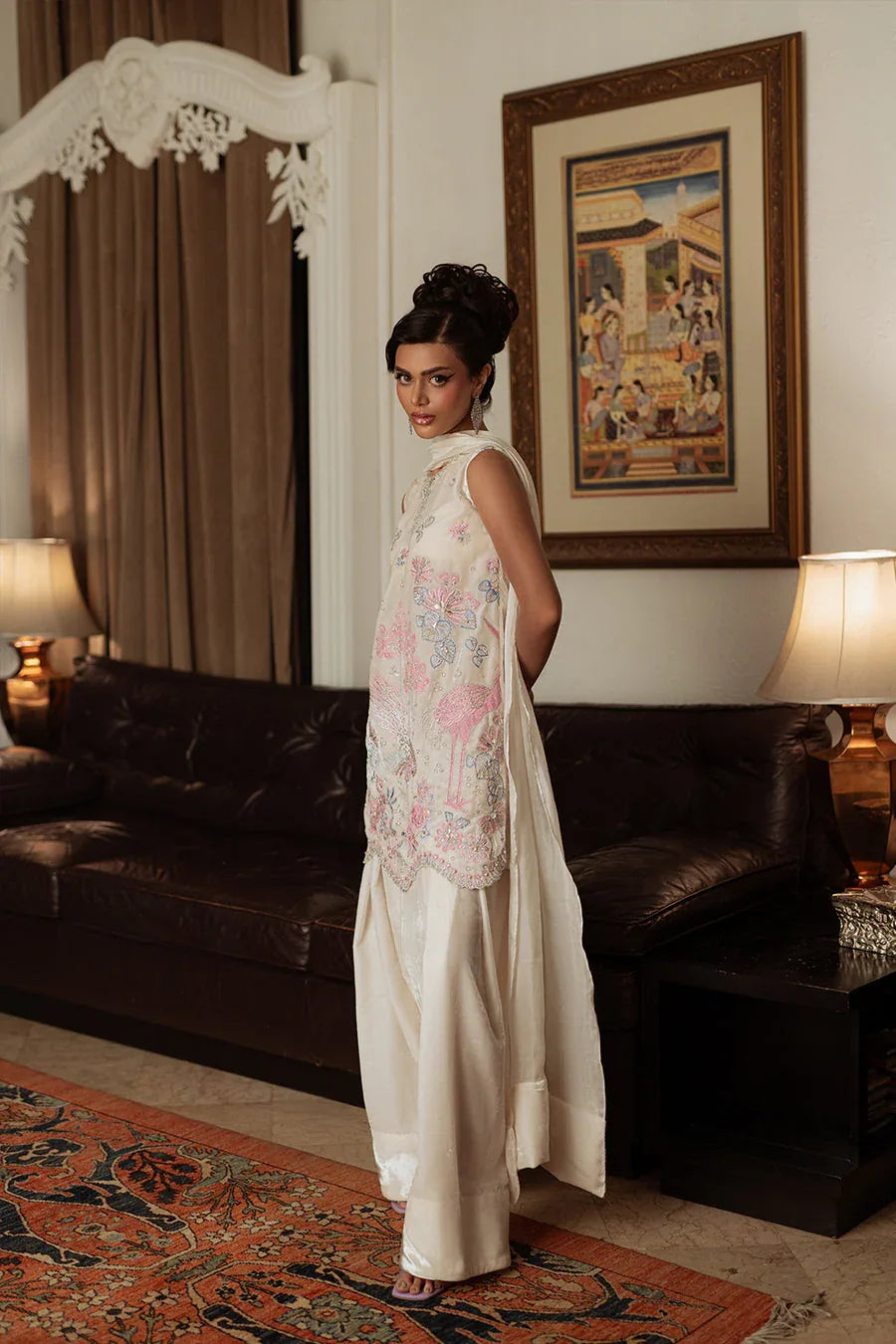 Saira Rizwan | Velvet Pret 25 | NARGIS-SRVP25-07 - Rang-e-Khaas