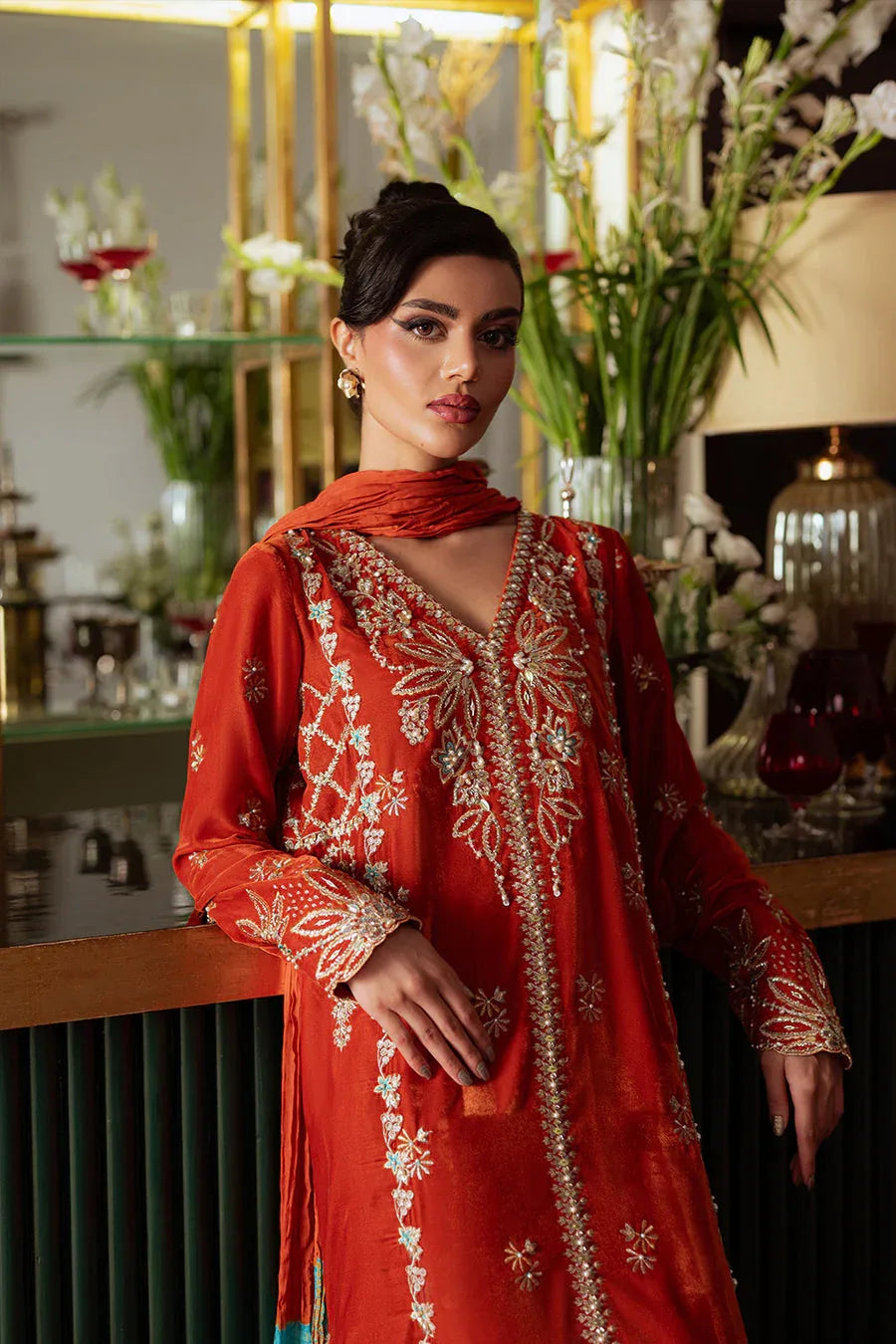 Saira Rizwan | Velvet Pret 25 | NEELAM-SRVP25-06 - Rang-e-Khaas