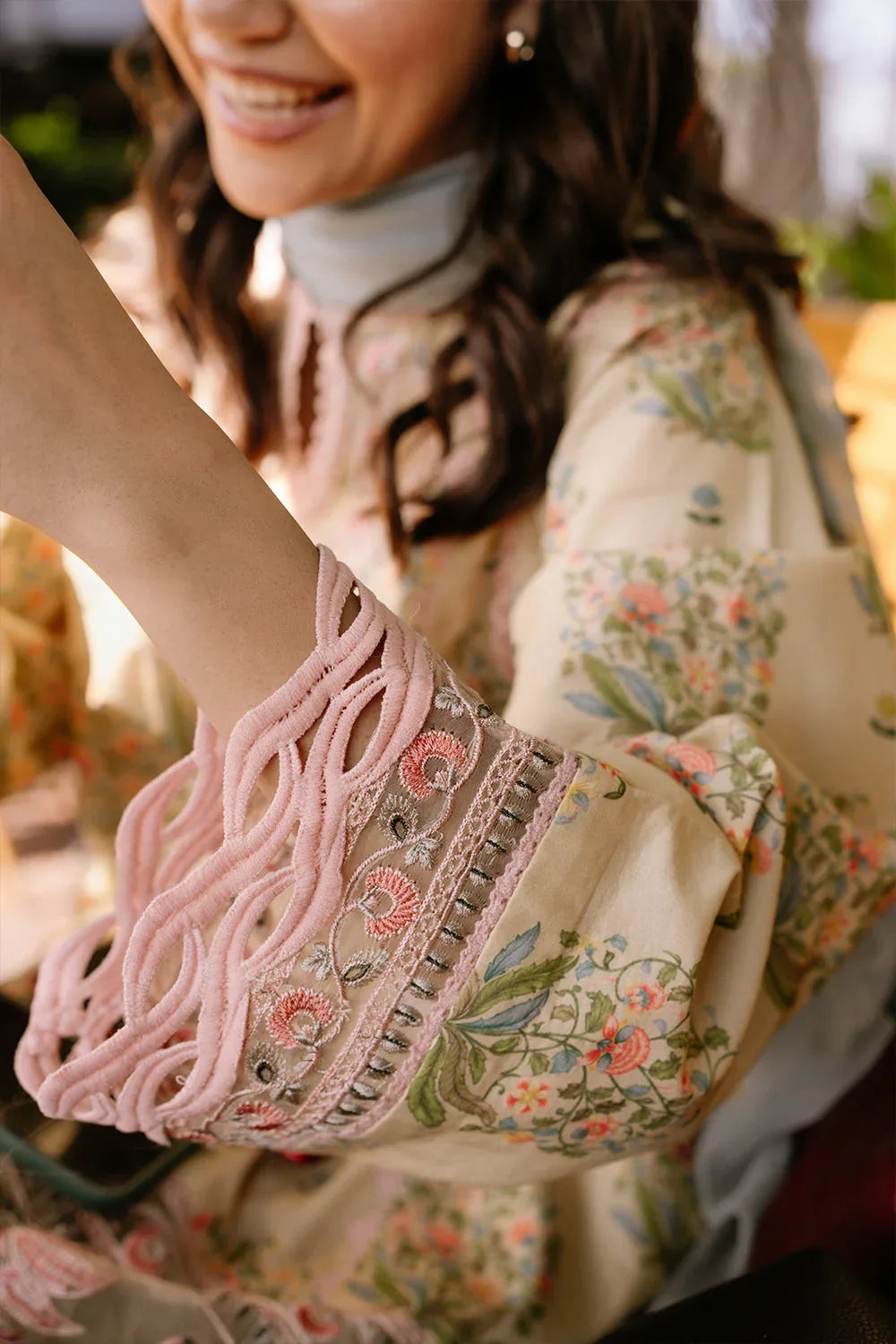 Saira Rizwan | Laanem Summer Lawn 25 | NERIDA-A-SRL25-02 - Rang-e-Khaas